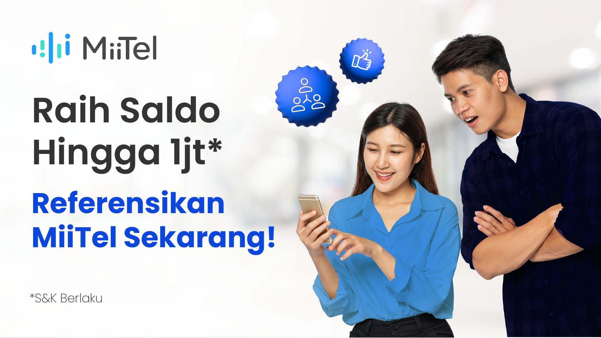 referensikan miitel dan raih saldo hingga 1 juta
