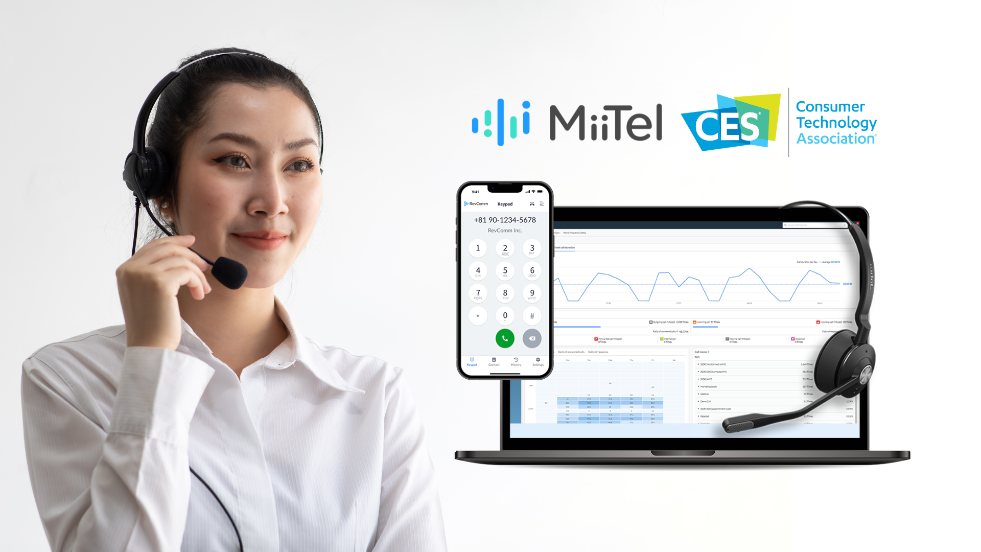 RevComm MiiTel CES 2024